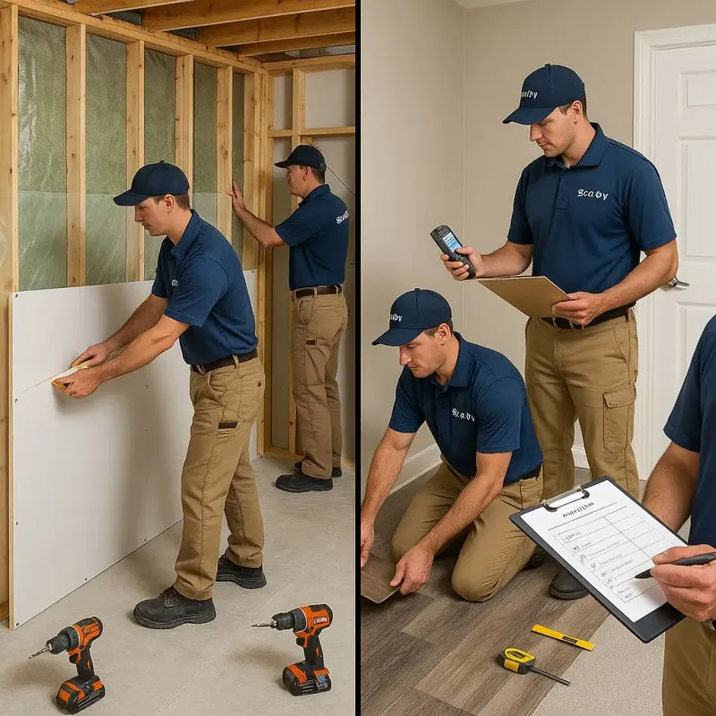 Repairs and Reconstruction process in Hawesville, KY